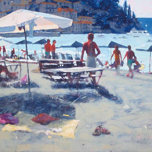 Late Afternoon Swim, Amalfi Coast - Paul Joseph-Crank | Artist
