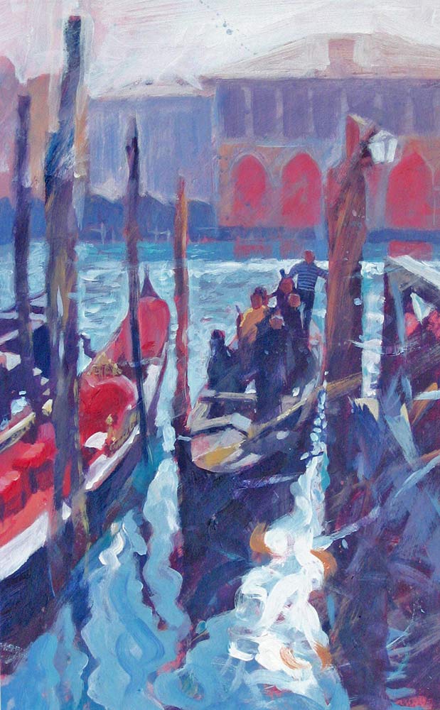 Traghetto, Grand Canal, Venice - Paul Joseph-Crank | Artist