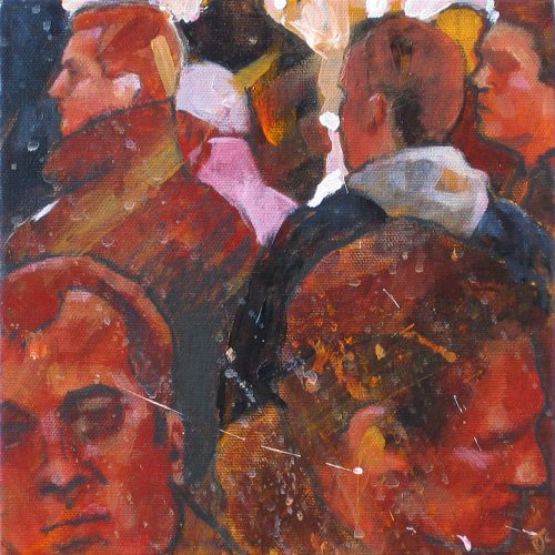 The Crowd I - Paul Joseph-Crank: Artist