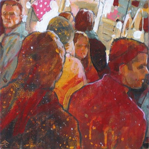 The Crowd II - Paul Joseph-Crank: Artist