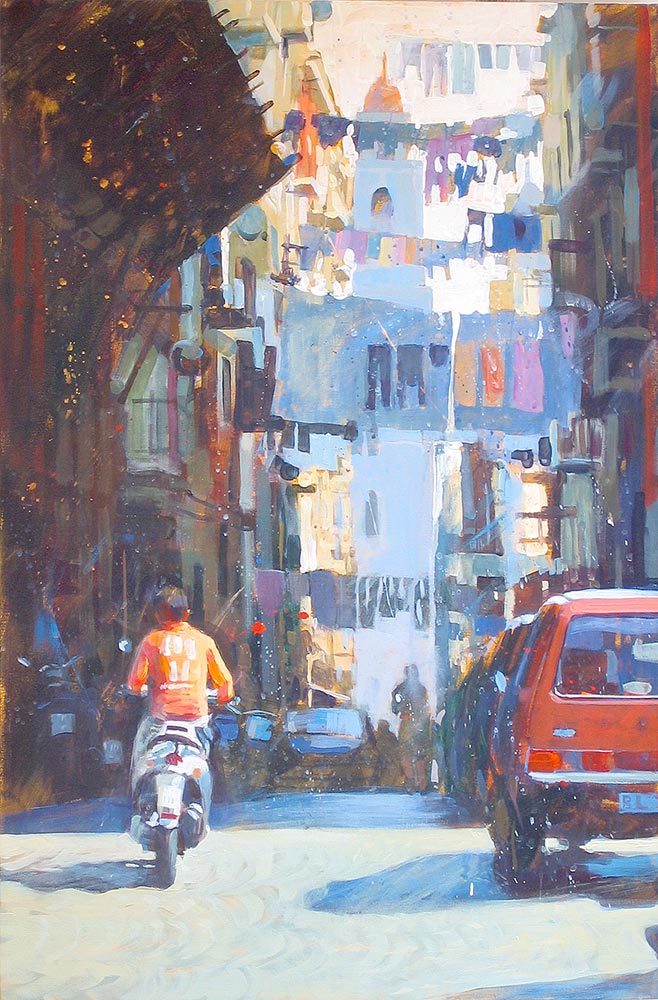 Washing lines, Naples - Paul Joseph-Crank | Artist